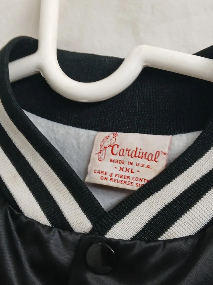 Vintage 1980s Little Caesars Pizza Bomber Jacket Coat XXL Promotional VERY RARE - Image 4 of 4