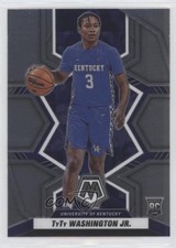 2022-23 Panini Chronicles Draft Picks Mosaic TyTy Washington Jr #10 0b3