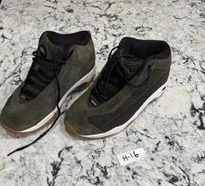 And1 Tai Chi LX Shoes Men's Size US 10.5 Olive Suede Basketball Sneakers