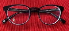 Warby Parker Percey 133 Eyeglasses Frames Black Clear Fade 48-20-140 mm - Used