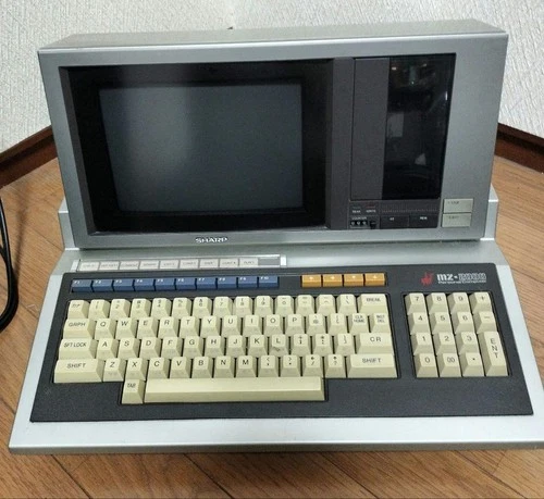 SHARP MZ-2000 Vintage Computer Power Not Working As-Is for Parts Japan