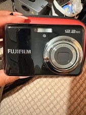 Fujifilm FinePix A170 compact digital camera in black.