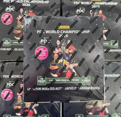 2026 Panini PDC World Championship Black Box Trading Cards