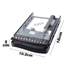 MCP-220-00118-0B Supermicro Gen 5.5 Tool-Less 3.5" to 2.5" Converter Drive Tray