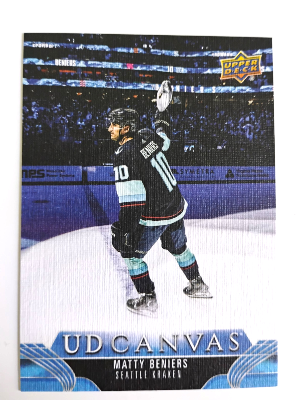 23 24 UPPER DECK UD CANVAS MATTY BENIERS C186