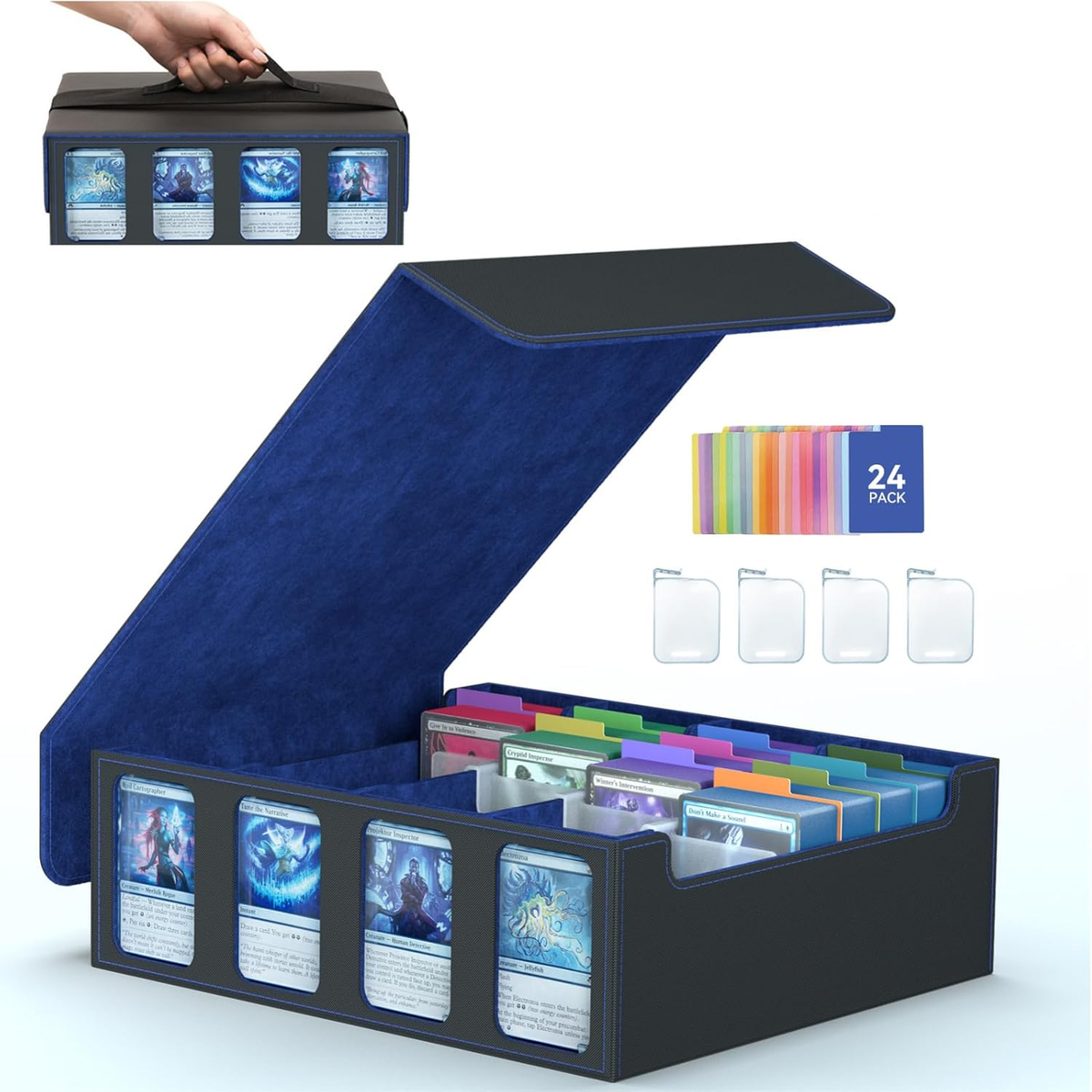 card organizer mtg Drawer-type Storage Box for MTG Cards – Fageverld main image 0