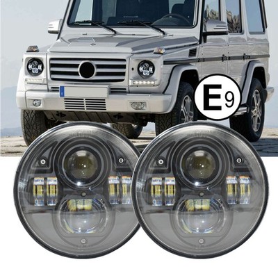 E9-Nummer 45W 7 Zoll LED Scheinwerfer für G-Klasse 250 GD Wolf W460 W461 W463