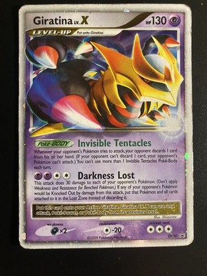 LP Giratina LV.X - DP38 - Pokemon Diamond & Pearl Promo Ultra Rare Card