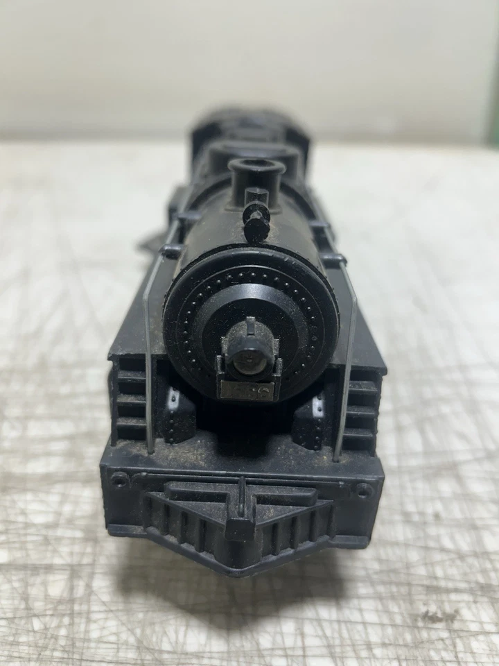 MARX O GAUGE 1666 LOCOMOTIVE WITH SMOKE TENDER & CABOOSE - Image 3 of 4