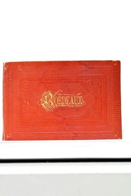 LIVRE ANCIEN 14 DESSINS PHOTOGRAVÉS BORDEAUX JOLI ALBUM ANGLAIS AQUITAINE 1890 - Photo 1/4