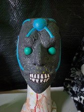 Biomechanical Experimentation Zombie Undead Latex Mask Uniquely Textured