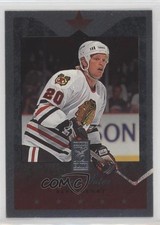 1995-96 Donruss Elite Die-Cut Uncut Gary Suter #11 5ui