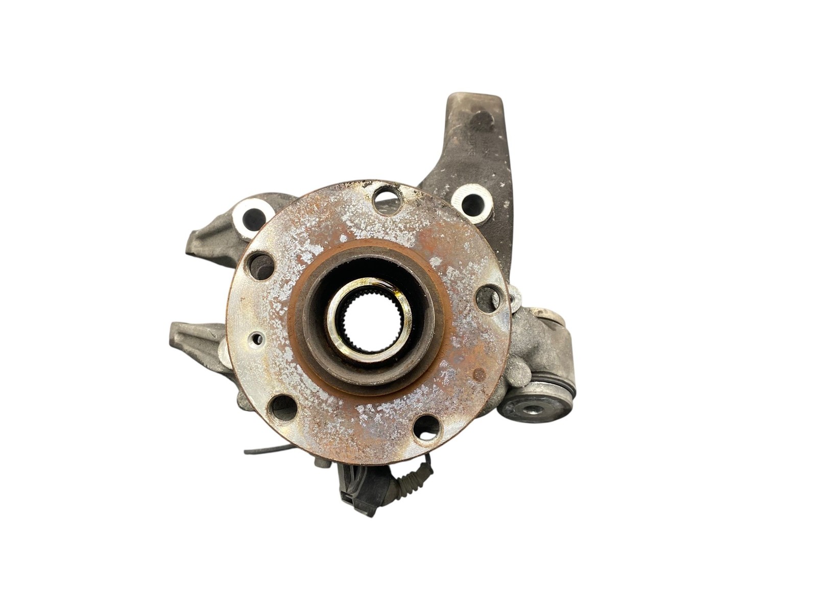 2013-2019 BENTLEY FLYING SPUR 4W 223B 4.0L AWD REAR LEFT DRIVER SPINDLE KNUCKLE