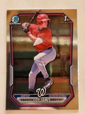 2026 Bowman Baseball - Coy James - 1st Bowman Chrome - Washington Nationals!