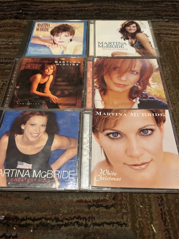 MARTINA McBRIDE 6 CDS COUNTRY PRE-OWNED