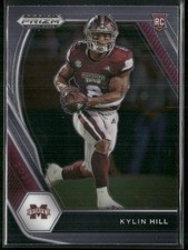 2021 Panini Prizm Draft Picks Collegiate #118 Kylin Hill