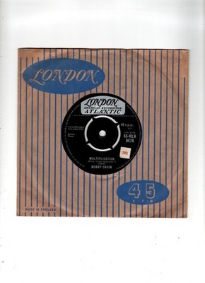 BOBBY DARIN - MULTIPLICATION. UK 1961 ORIG 7'' & RE-PRO CO/SLEEVE. EX