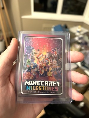 Panini 2024 Minecraft Milestones - Minecraft Dungeons SSP Ultra Rare Case Hit #8