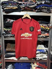 Adidas Manchester United 2019 2020 Home Red Men’s Soccer Jersey Size S
