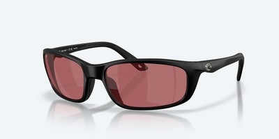 Costa Del Mar Brine II Matte Black/Rose 580G Polarized 59 mm Sunglasses