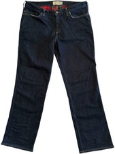 Carhartt Jeans Womens 14 SHORT Straight Leg INSULATED WARM Denim Winter Pants