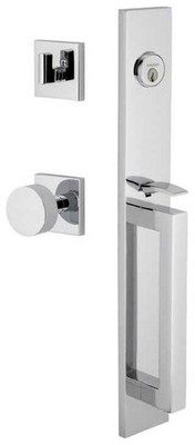 Viaggio QADQADCIR_ESET_234_DG Quadrato Full Plate Keyed Entry ''D'' - Chrome