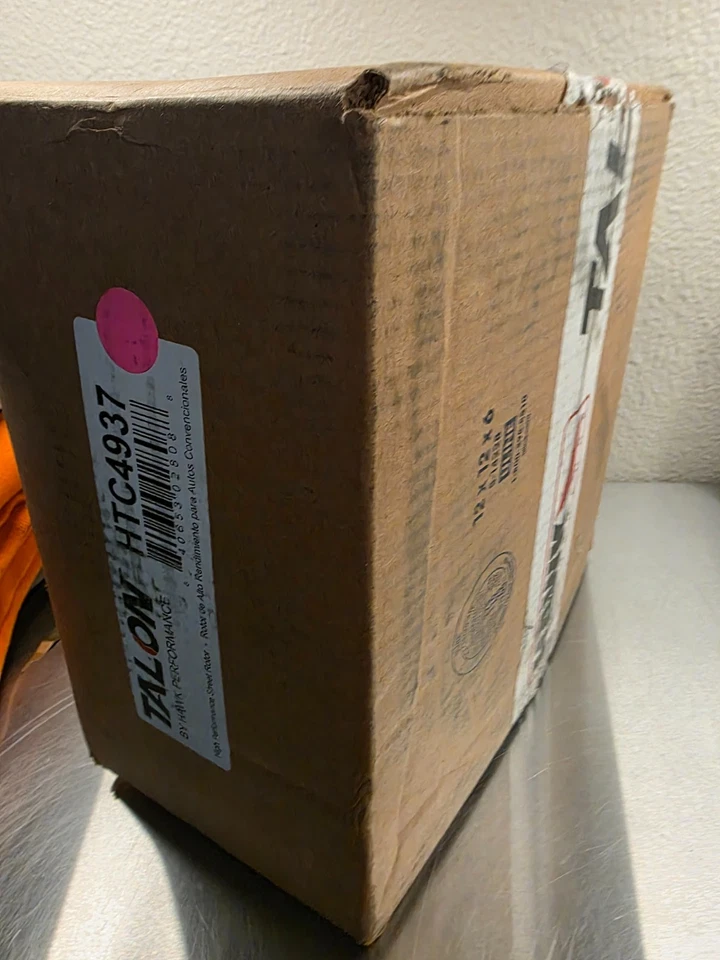 NEW FULL SET F & R HAWK TALON BRAKE ROTORS FITS 370Z G37 HTC4937 HTC4909 DRILLED - Image 2 of 4