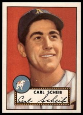 1983 Topps 1952 Reprint Series #116 Carl Scheib