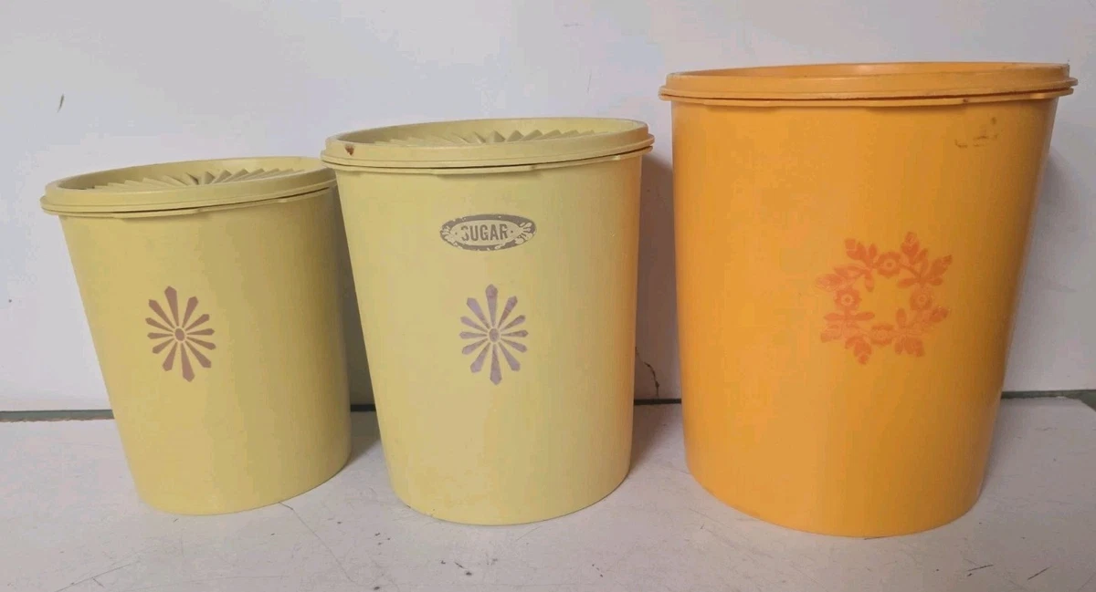 25+ Vintage Tupperware Canisters Yellow for sale | Updated Oct 2026