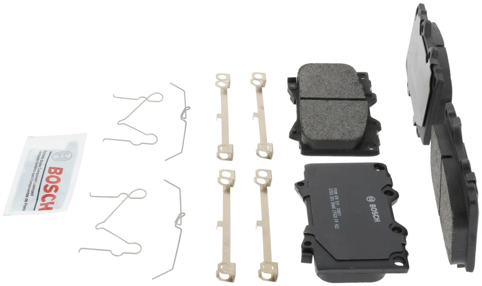 Bosch QuietCast Ceramic Brake Pad and Rotor Kit For 98-07 Lexus LX470 Toyota — 第 4/4 张图片