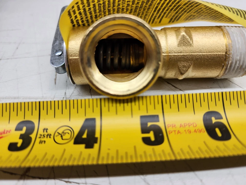 Watts SL100XL 3/4" Bronze T&P Relief Valve Self Closing w/ Extended Shank 210°F - Image 2 of 4