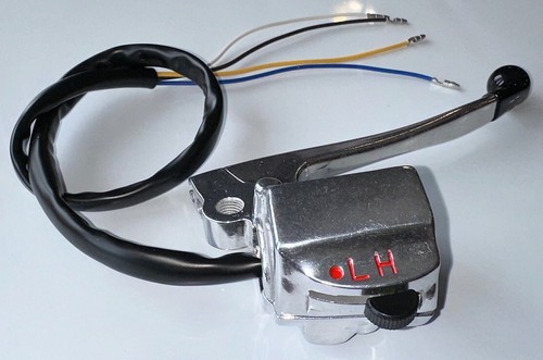 RIGHT SIDE HANDLEBAR CONTROL SWITCH W/LEVER HI/LO DIMMER W/PIPE& CABLE CT90 ST90 - Bild 2 von 10