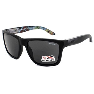 Arnette-AN-4177-25-WITCH-DOCTOR-2289-87-Fuzzy-Black-Tapedeck-Gray-Sunglasses