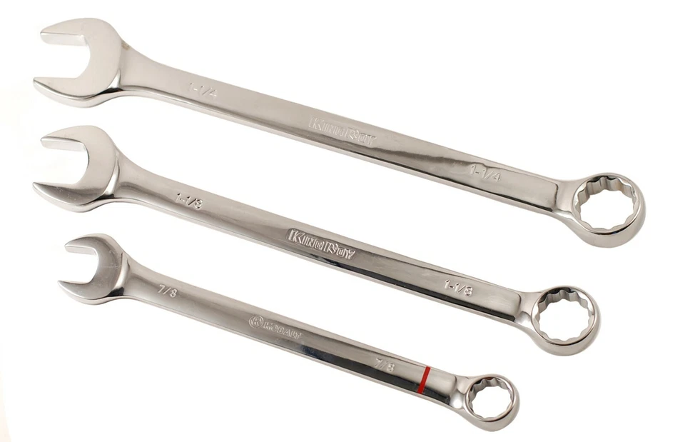 BLACK+DECKER Open Ring Combination Spanner SAE Imperial 1/4-13/16"+7/8" Kobalt - image 4 of 4