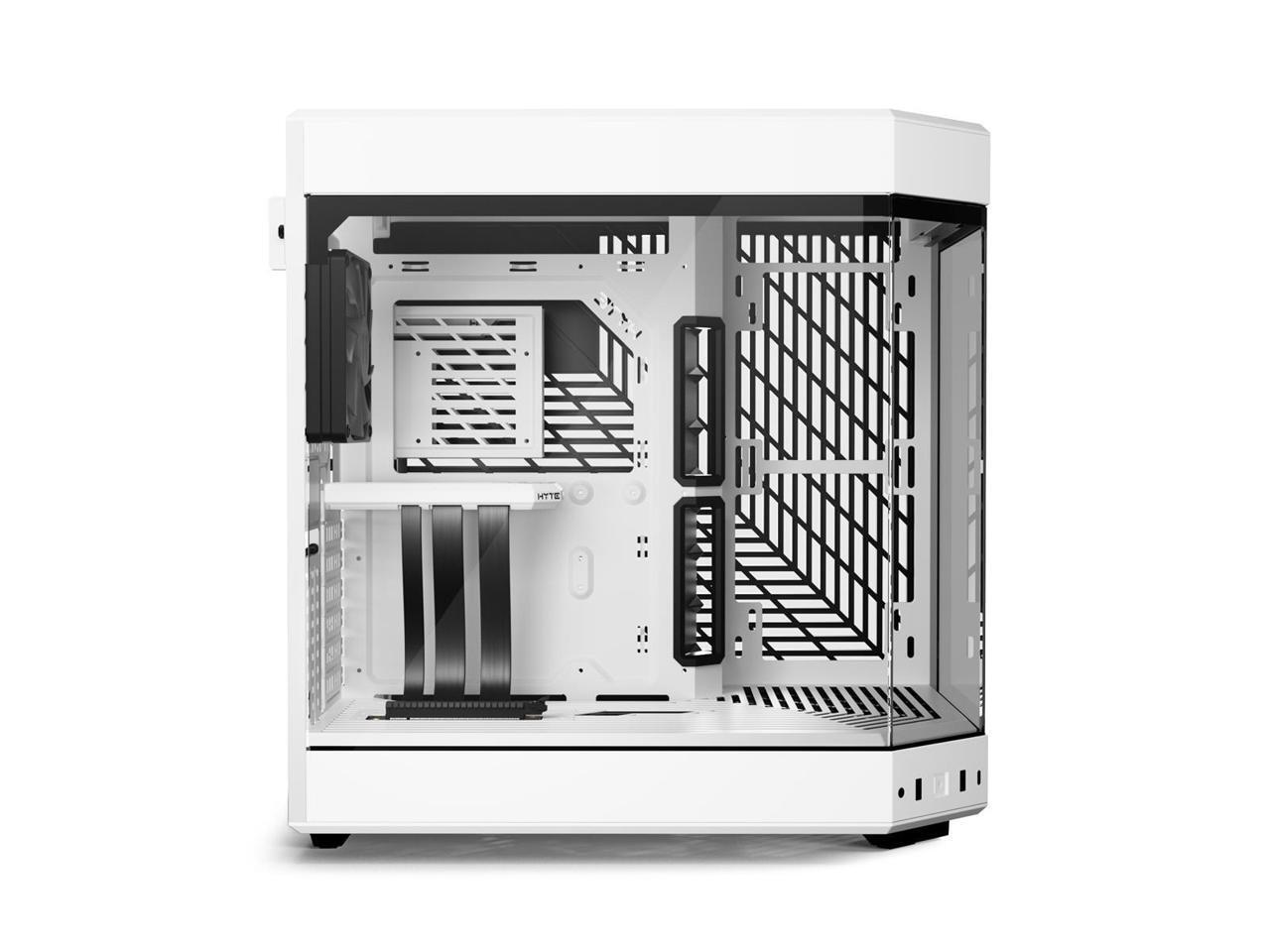 HYTE Y60 Современный эстетичный двухкамерный корпус Mid-Tower ATX Co с панорамным закаленным стеклом