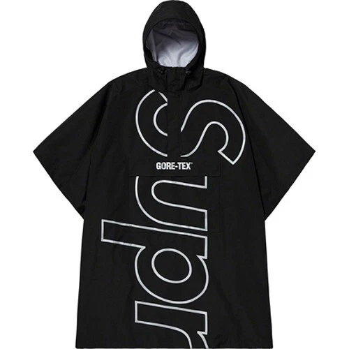 Poncho Supreme GORE TEX noir L/XL