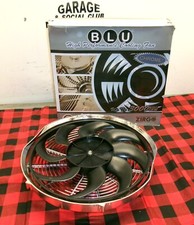 16 Zirgo Chrome 3000 Cfm Zfbc16s Blu High Performance Cooling Fan