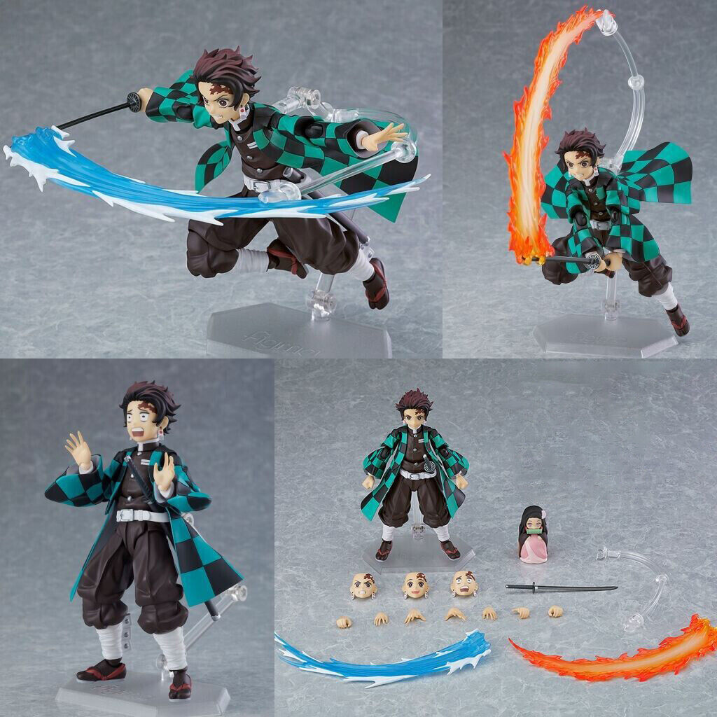 Anime Demon Slayer Kamado Tanjiro Figma 498-DX PVC Action