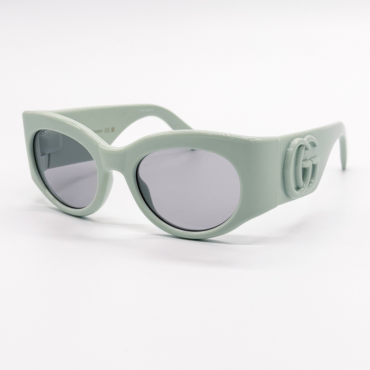 NEW GUCCI GG1544S 003 OVAL GREEN GREY WOMEN SUNGLASSES GUCCI  display picture 2