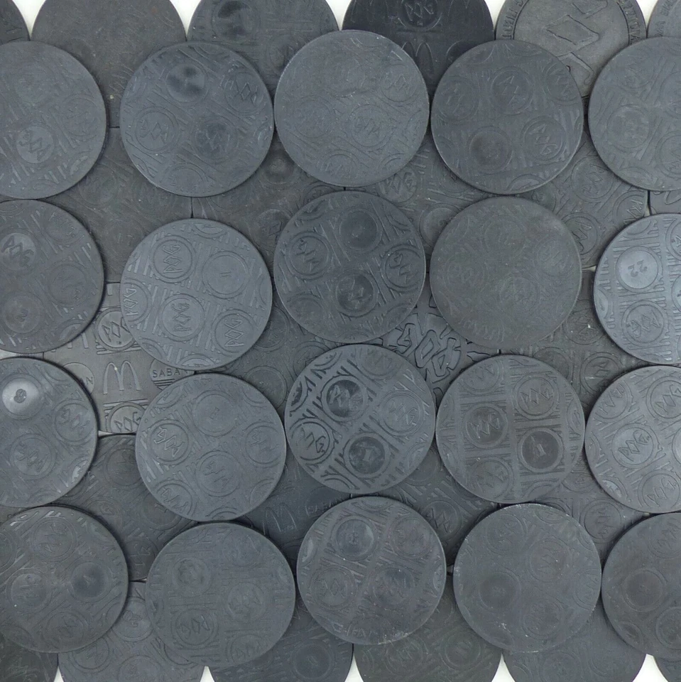 Lot of 5 Plastic POG Slammers Kini The World Pog Federation WPF RANDOMLY PICKED - Image 2 of 2