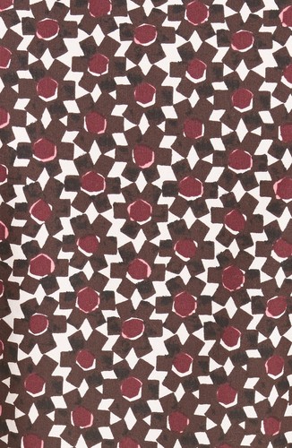 KATE SPADE - BLUMENFLIESE Hemdkleid schokoladenbraun Cupcake - Kleid 14 XL NEU - Bild 8 von 8