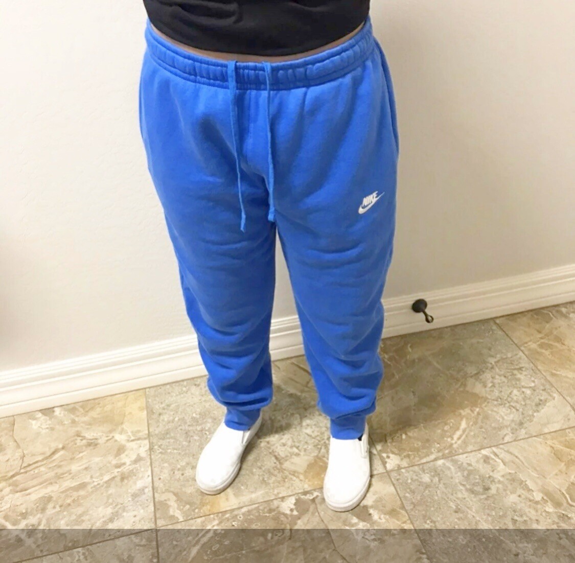 royal blue tech joggers