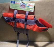 Top Paw Orange Life Jacket Medium For Dogs 30-55lbs