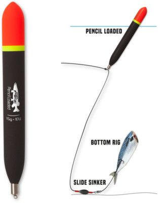 QUANTUM MR. PIKE PENCIL LOADED 8G,12G 150MM Pose SCHWARZ 5243001