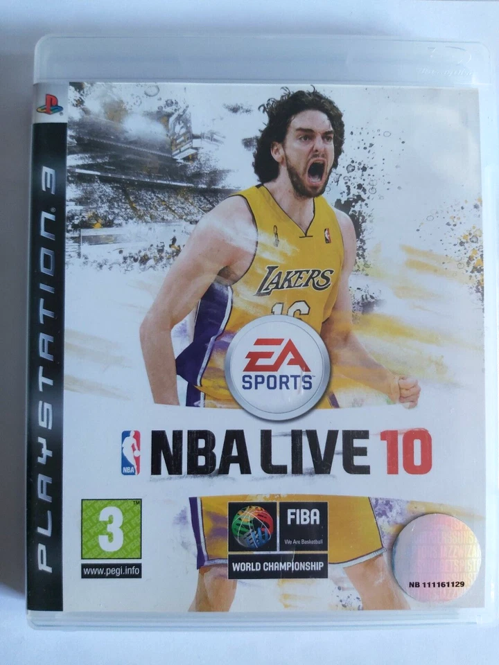 NBA LIVE 1O PS3 PAU GASOL PLAYSTATION3 AM, foto 1 de 5