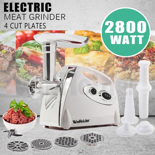 Winholder Brand Electric Powerful Meat Grinder Mincer Sausage Stuffer