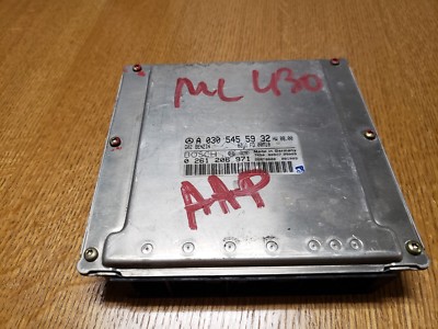 1998-2003 MERCEDES-BENZ W163 ML430 ENGINE CONTROL MODULE COMPUTER ECU ...