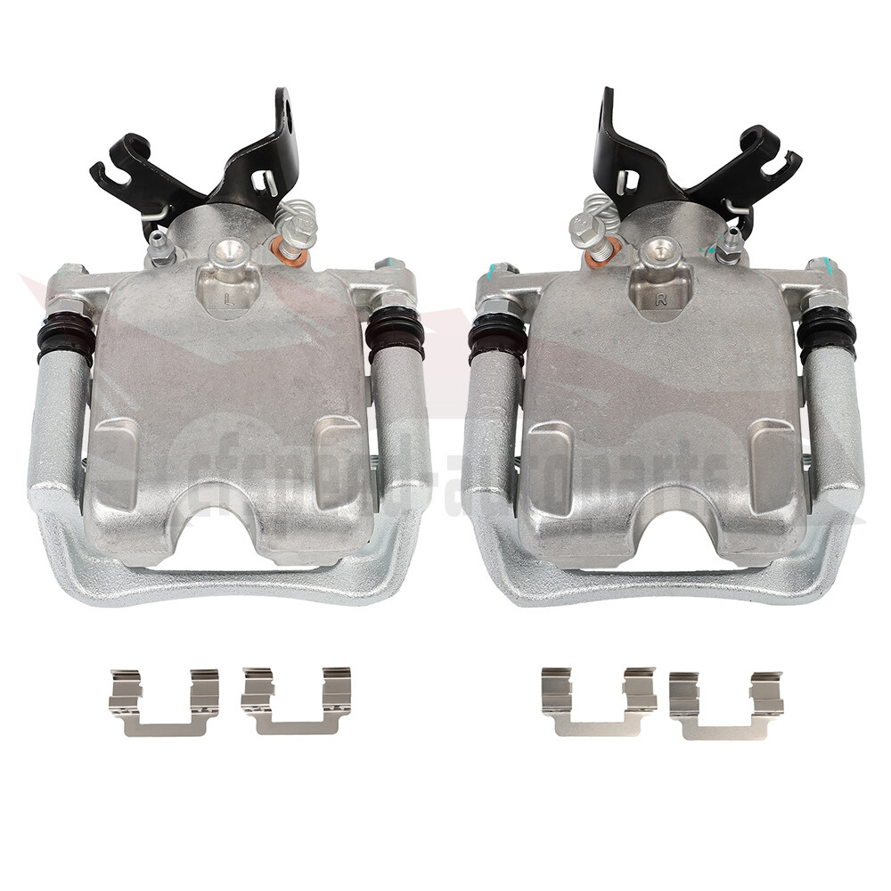 High-Performance Brake Calipers with Brackets for 2014-2018 Chevy Impala Rear Pair
