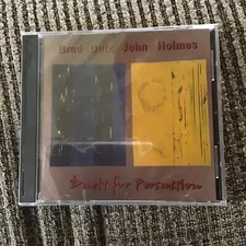 BRAD DUTZ/JOHN HOLMES DUETS FOR PERCUSSION 1997 CD BRAND NEW OOP TRUEMEDIA PRINT
