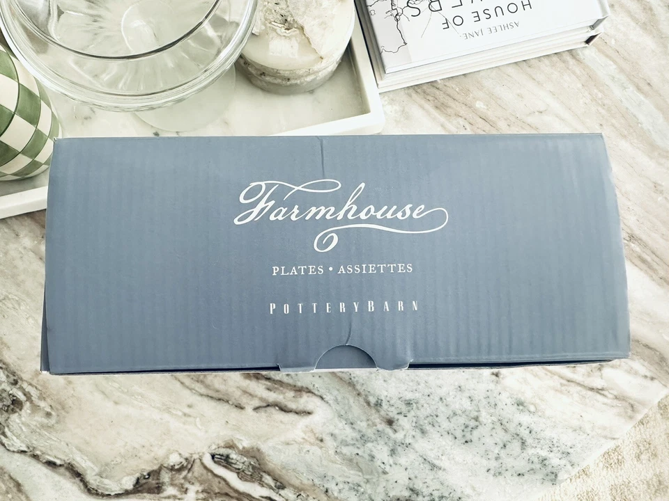 全新 4 件套 Pottery Barn 农舍 沙漠/沙拉盘 — 第 4/4 张图片